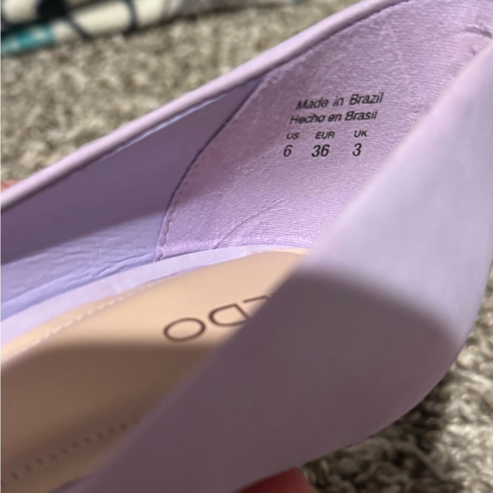 Lavender Pointed-Toe Pumps -Aldo - Picture 6 of 6